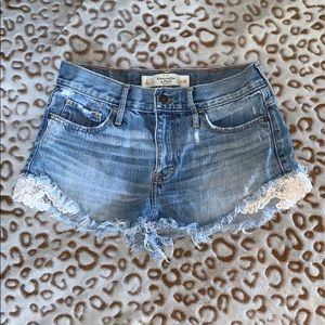 Size 2 Abercrombie & Fitch Jean shorts